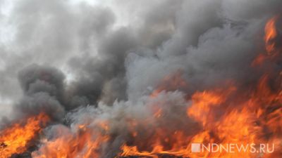 В Башкирии на заводе по производству нефтепродуктов загорелся мазут